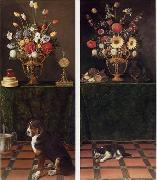 unknow artist Floral, beautiful classical still life of flowers 025 oil painting reproduction